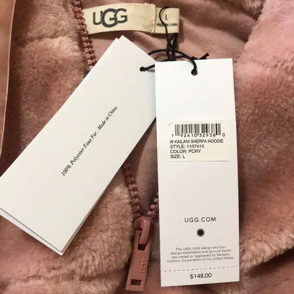 NWT UGG Kailani Sherpa Hoodie Sweatshirt - Picture 11 of 13